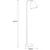 Opviq Tattoo 4090 Podna lampa, Crna
