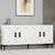 Hanah Home Konzola Cross KB150, 150x75x35 cm, Bela