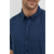 Lanena košulja Michael Kors boja: tamno plava, regular, s button-down ovratnikom