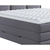 MID.YOU POSTELJA BOXSPRING 200 cm  x 220 cm , tekstil temno siva