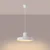 Sollux SL.1702 - Luster na sajli BILO 1xE27/15W/230V O 35 cm bela