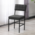HANAH HOME Trpezarijska stolica Dubai Anthracite