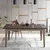 Hanah Home Trpezarijski sto Lorenz 180x76,8x90cm Orah