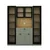 Hanah Home ormar za kafe kutak Nero Duo 1600-246, 160 cm, zeleni