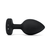 b-Vibe Vibrating Jewel Plug XXL Black