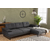 ATELIER DEL SOFA Ugaona garnitura Mustang Small Right Anthracite
