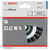 BOSCH Pletena pljosnata četka 115, čelična 2608622058, 115 mm, 0,5 mm, M14
