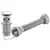 Sifon za umivalnik s click-clack ventilom REA Flow Chrome
