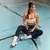 GymBeam Varsity Sports Bra White