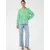 Kaffe Bluza Mathilde zelena/bela