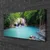 tulup.si Slika na platnu Slap forest lake nature 100x50 cm
