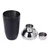 Excellent Houseware Barmanski komplet, 5 kosov, iz nerjavečega jekla, črn