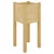 Vrtne sadilice 2 kom 31 x 31 x 70 cm od masivne borovine