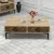 Hanah Home Set TV Komoda i klub sto Hrast