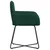 Trpezarijske stolice 2 pcs Baršun Tamnozelena 59 x 56,5 x 86 cm