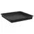 Kvadratna posuda za cvijeće 6 pcs Crna 18 x 18 x 2 cm Plastika