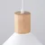 Sollux SL.1319 - Luster na sajli JAGA 1xE27/15W/230V prečnik 30 cm bela