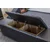 Hanah Home Osnova za krevet Dorwell Smart, 250 x 100 x 290 cm, Antracit