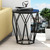 Hanah home Klub sto Sofya 46x57x46cm Crni