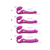 strap-on-me Multi Orgasm Strap-On Vibrator with Licking Stimulator Pink M