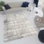 Chemex Preproga Versay Moderna Moda Boho Shaggy Q730A Ejf Bf Kremna Modra Siva