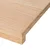 Prozorske klupice 2 kom 70x30x2 cm netretirane masivne hrast