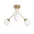 Opviq Luster Orion-13956, 56cm, IP20, Belo-zlatne boje