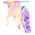 Unicorn Academy Wing Magic Ava in Leaf, gibljiva lutka in samorog z krili