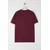 Trendyol Muška majica Tmnss24Ts00056, Bordo