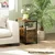 Homestar Stranska mizica 55x35x585 cm rjava