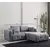 Atelier del Sofa Ugaona garnitura Amaris, 180x120x65 cm, Siva