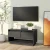 TV ormarić sivi 74 x 34 x 40 cm od masivne borovine
