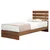 Hanah Home Ram za krevet Fuga 100, 105x100x205 cm, Orah
