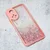 TELEMPIRE Maska za Honor X7 Frame Glitter roze