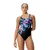 Speedo FL PLACEMENT PRINTED POWERBACK AF, kopalke ž.enodelne, črna 8005325