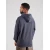 Superdry Majica temno siva/bela
