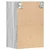 Vidaxl viseča omara “Riga” Grey Sonoma 40x29,5x60 cm iz umetnega lesa