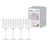 Kozarci za vino v kompletu 4 ks 350 ml Stripe – Ladelle