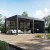 Bioklimatska pergola INTRO DUO 6x4 m, aluminij – samostoječa, dvo-conska