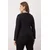 Trendyol Curve Ženska bluza Tbbaw26Af00046, Crna