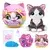 Zuru pliš mucka Pets Alive Smitten Kitten 5 sort