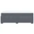 vidaXL Box spring postelja z vzmetnico temno siva 160x200 cm žamet