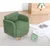 Atelier del Sofa Dečija fotelja Volie, Maslinasta