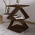 Hanah Home pomoćni sto Albeni, 29,6 cm, orah