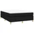 Vidaxl Box spring posteljni z vzmetnico črn 140x190 cm blago
