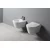 AVVA wall hung bidet 35,5x53cm, white - Bela - 35,5x53 cm - Sapho - 24 - Keramika - Classic - 355 - 530 - 14
