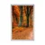 Plakat jesenski gozd - 40x60 silver