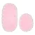 Lessentiel Maison Set prstirki za kupatilo Pineapple, 2 komada, 55x65 i 65x115 cm, Roze