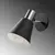 Opviq Zidna lampa E27 Socket, Crna