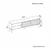 Hanah Home TV Komoda Regina, 160x50x29,6 cm, Hrast
